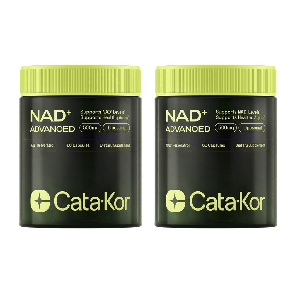 Cata-Kor NMN Supplement Alternative - Liposomal NAD Supplement 500 mg with Resveratrol